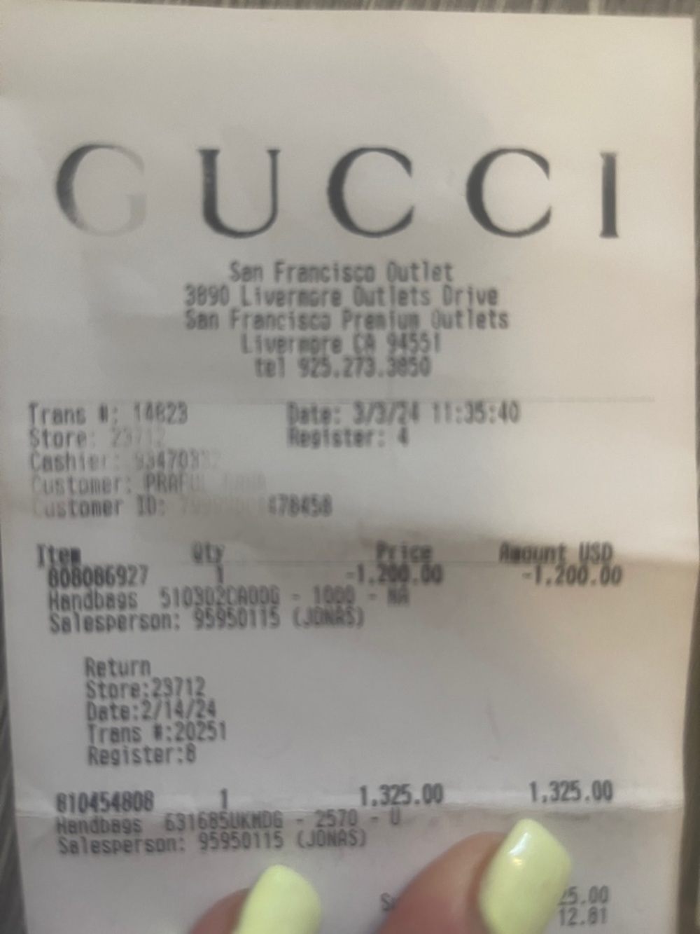 Gucci Beige/Brown GG Supreme Canvas Tote with Green-Red Web Stripe - Picture 3 of 5